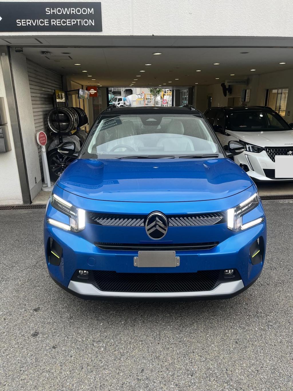 C３　デビューフェアに向けて試乗車準備中です！